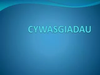 cywasgiadau