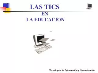 las tics en la educacion