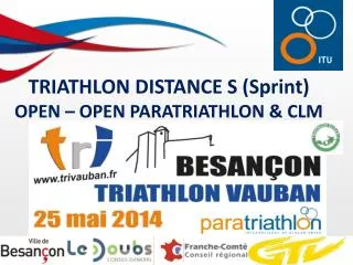 triathlon distance s sprint open open paratriathlon clm
