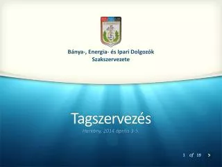 t agszervez s