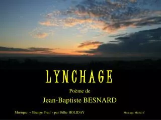 l y n c h a g e