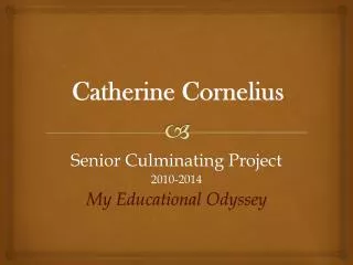 Catherine Cornelius