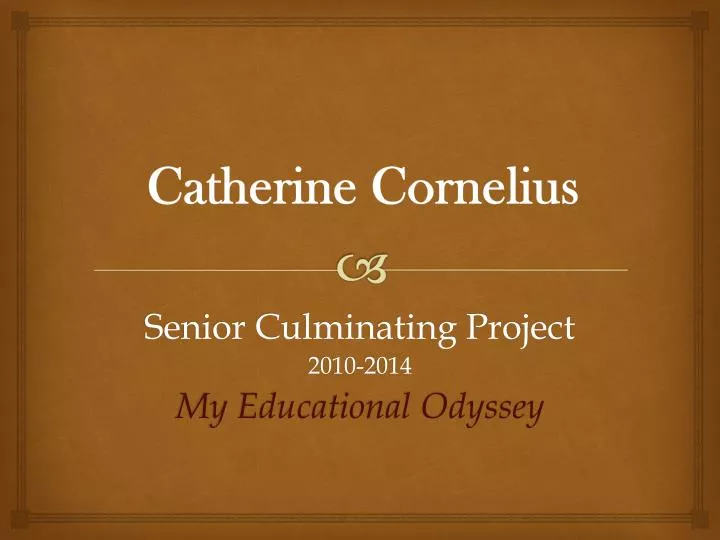 catherine cornelius