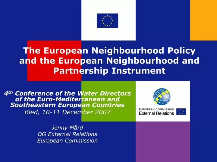 the european neighbourhood policy and the european neighbourhood and partnership instrument