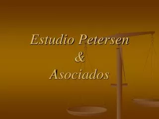 estudio petersen asociados