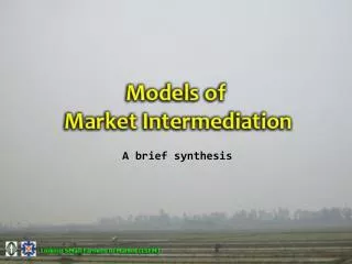 A brief synthesis