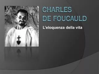 l eloquenza della vita