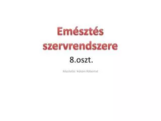 8 oszt