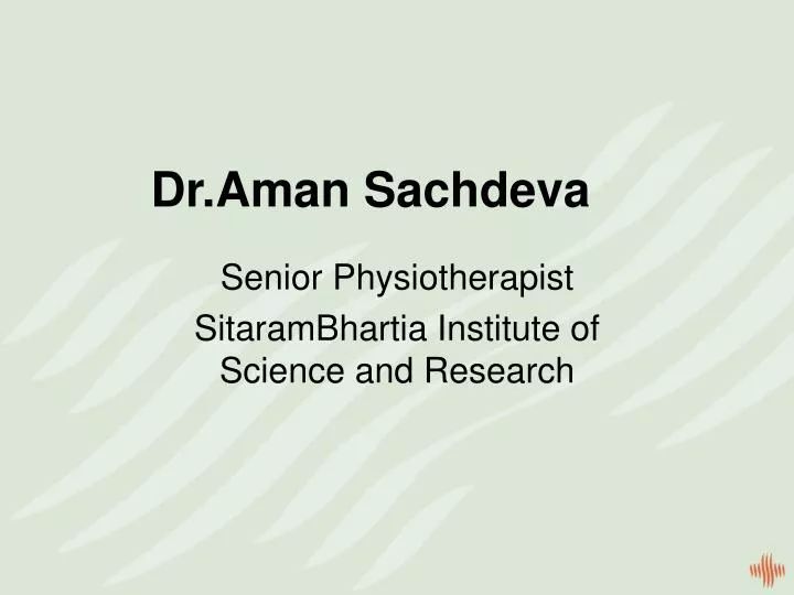 dr aman sachdeva