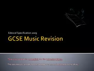 GCSE Music Revision