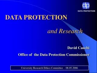 DATA PROTECTION