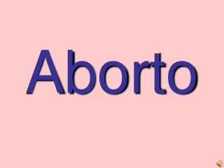aborto