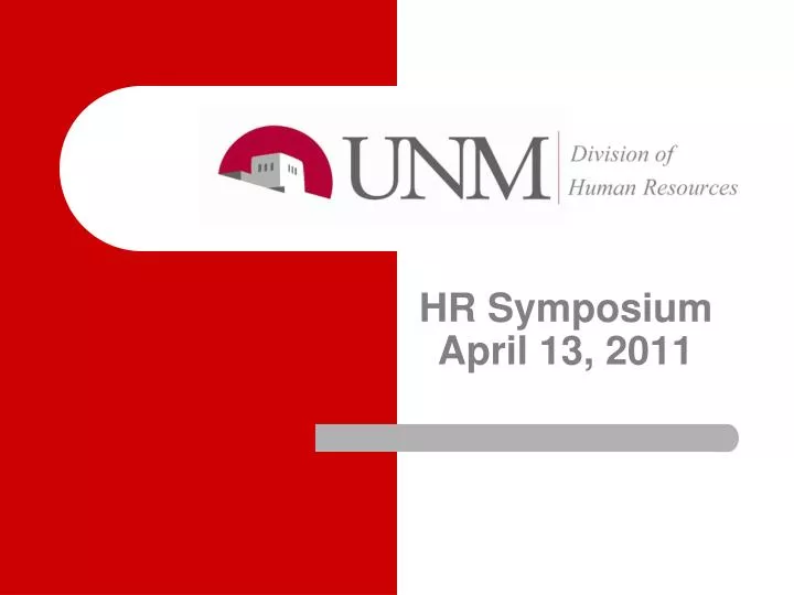 hr symposium april 13 2011
