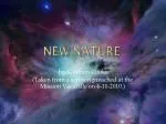 New Nature - slide 1