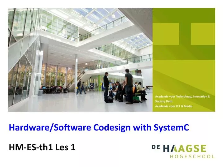 hardware software codesign with systemc