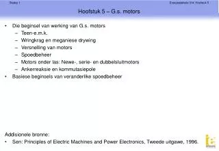 hoofstuk 5 g s motors