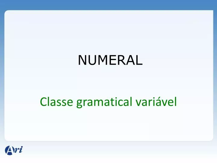 numeral