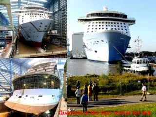quantum of the seas uit het dok