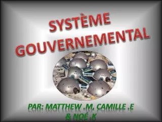 syst me gouvernemental