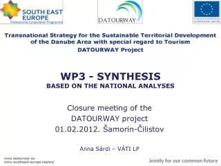WP3 - SYNTHESIS BASED ON THE NATIONAL ANALYSES