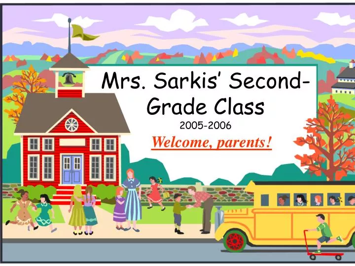 mrs sarkis second grade class 2005 2006