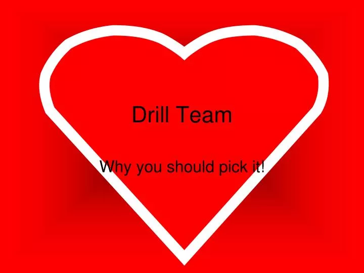 drill team
