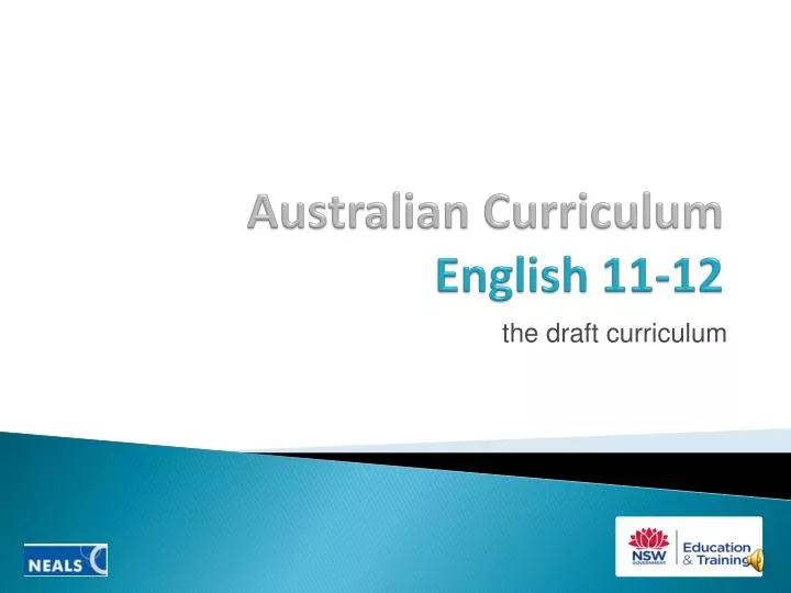 australian curriculum english 11 12