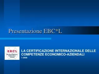 presentazione ebc l