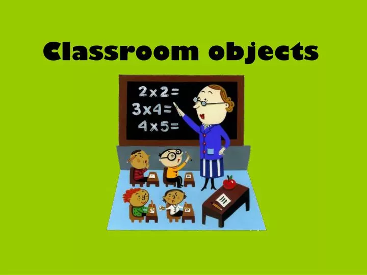 classroom objects