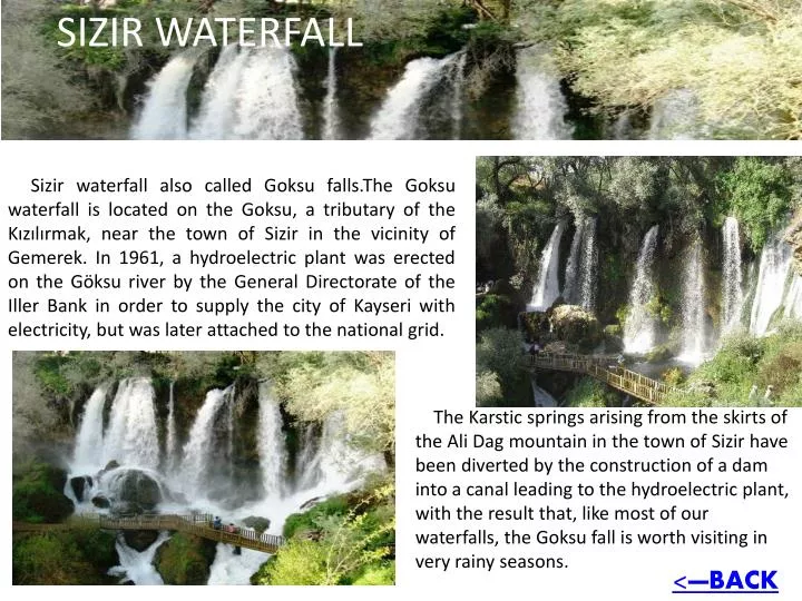 sizir waterfall
