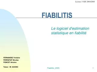 fiabilitis