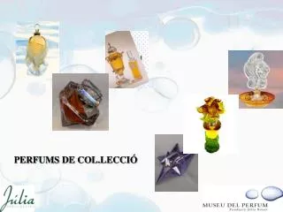 perfums de col lecci