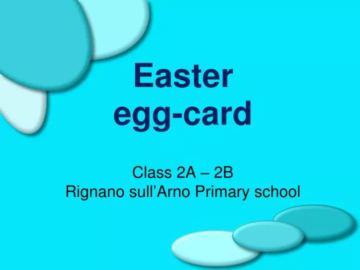 easter egg card