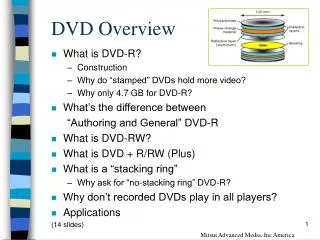 DVD Overview