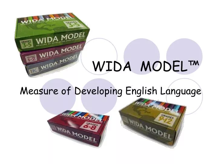 wida model