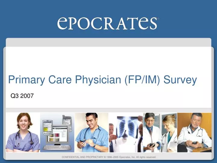 primary care physician fp im survey