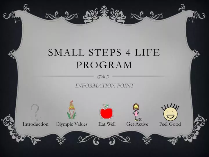 small steps 4 life program