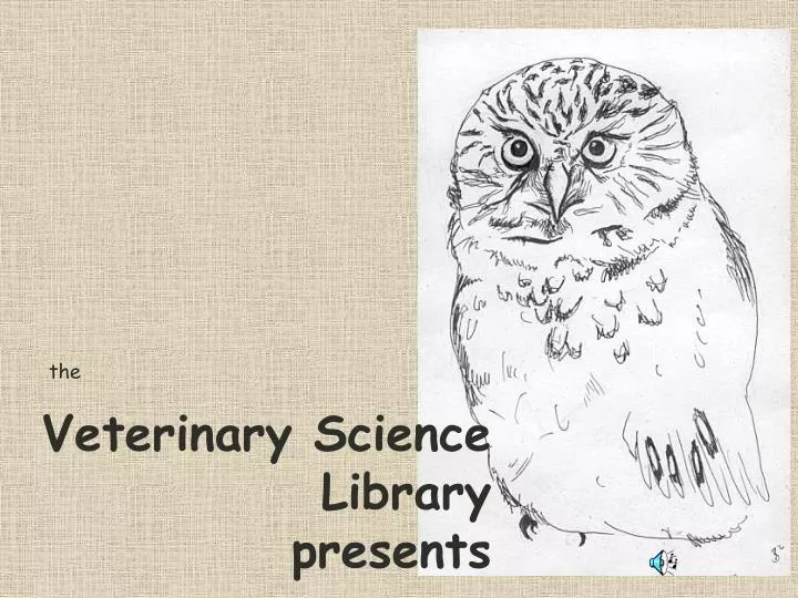 veterinary science library presents