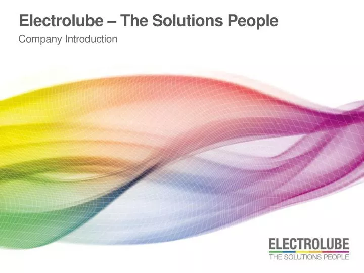 electrolube the solutions people