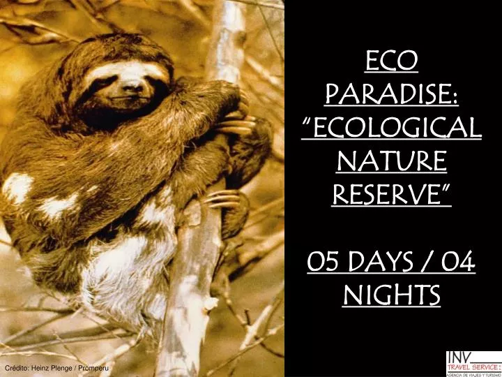 eco paradise ecological nature reserve 05 days 04 nights