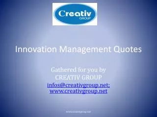 Innovation Management Quotes