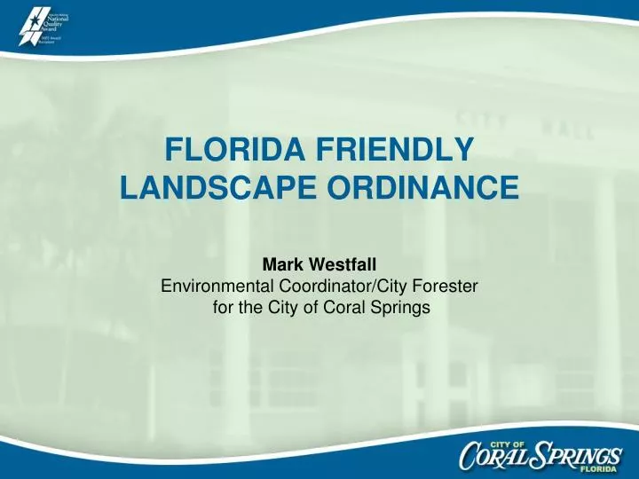 florida friendly landscape ordinance