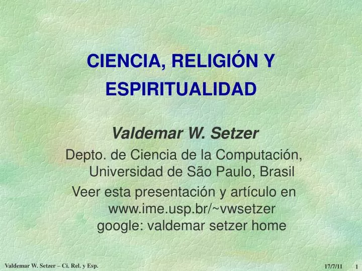 ciencia religi n y espiritualidad