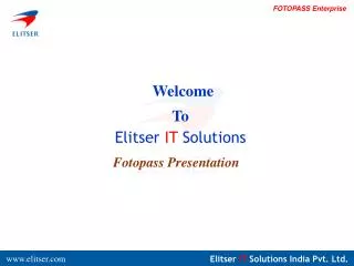 Welcome To Elitser IT Solutions