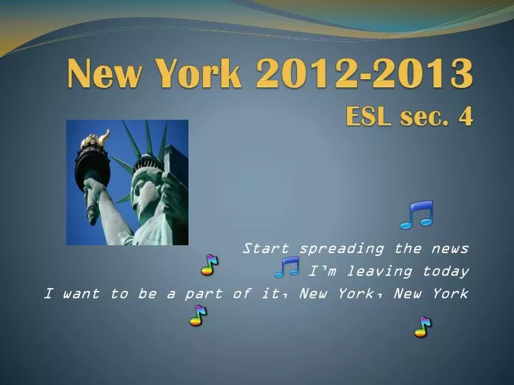 new york 2012 2013 esl sec 4