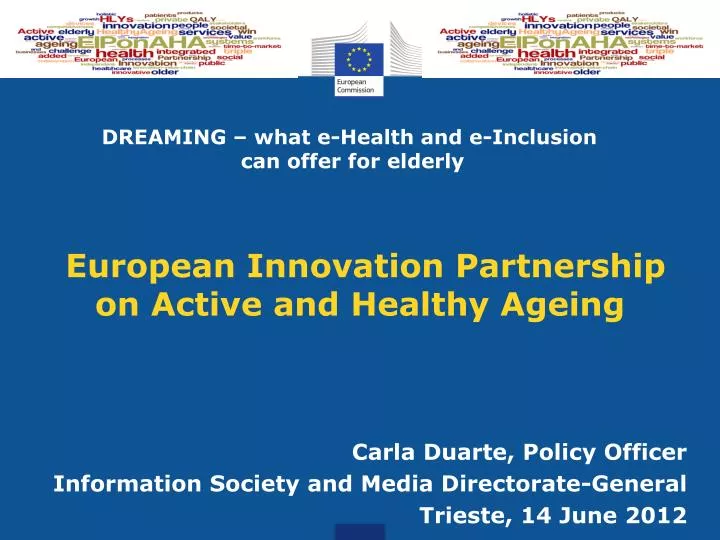 european innovation partnership on active and healthy ageing