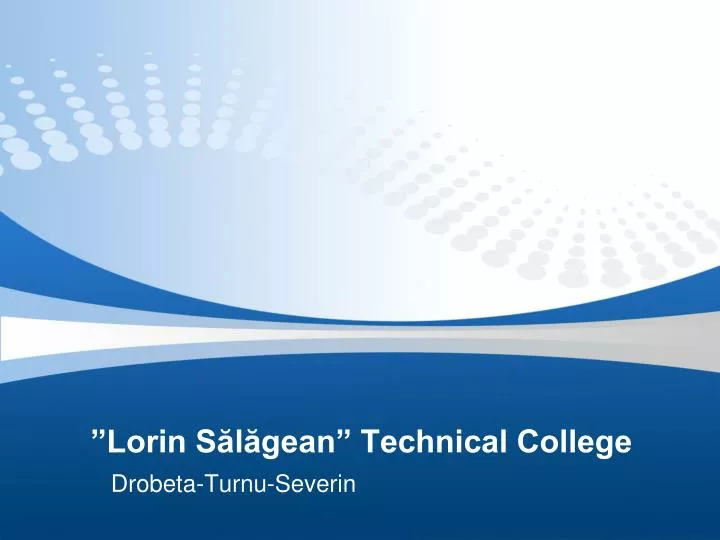 lorin s l gean technical college