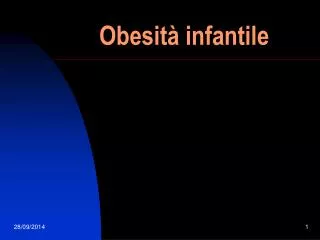 obesit infantile