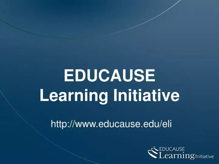 educause learning initiative