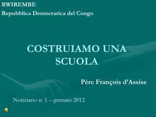 costruiamo una scuola